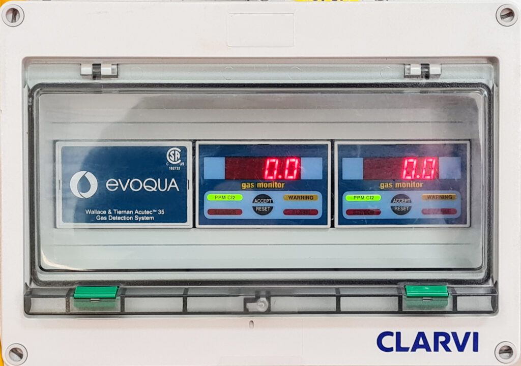 ACUTEC 35 para dos puntos de monitoreo de cloro