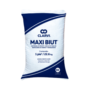 MAXI BIUT - Medio filtrante para hierro y manganeso